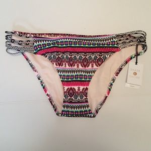 NWT Shade & Shore Bikini Bottom L Multi Color